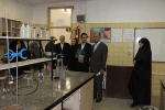 مهندس سعیدی رییس بنیاد نخبگان از امکانات و فضای دانشکده بازدید بعمل آورد. 5