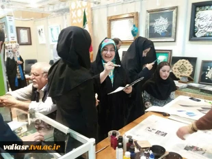 برگزاری ورک شاپ کتابت کلمه "الله" 8