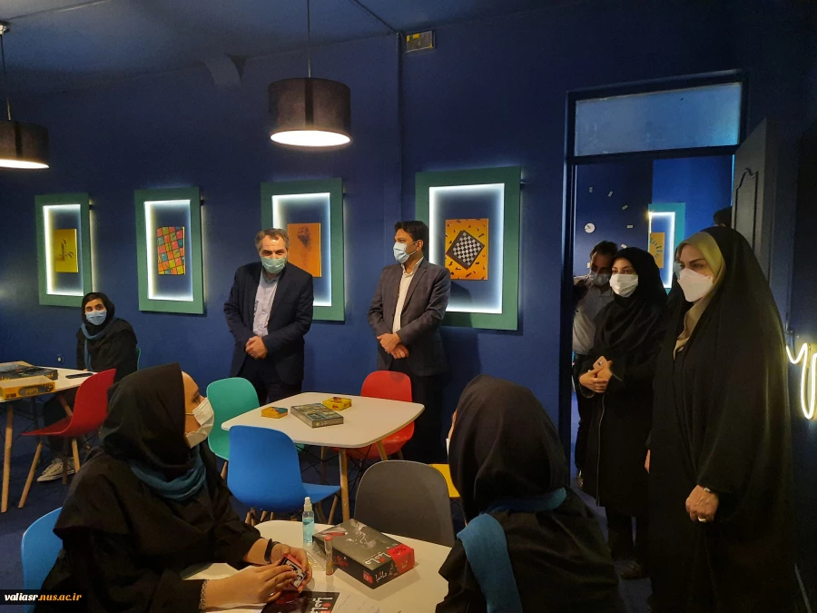 اولین خانه بازیهای فکر دانشگاه فنی و حرفه ای همزمان با سالروز آزاد سازی خرمشهر افتتاح شد. 10