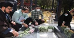 همزمان با اربعین حسینی و هفته دفاع مقدس  آیین تجدید میثاق با شهدا با رعایت پروتکل های بهداشتی در دانشکده برگزار شد . 8