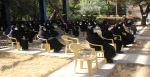 همزمان با اربعین حسینی و هفته دفاع مقدس  آیین تجدید میثاق با شهدا با رعایت پروتکل های بهداشتی در دانشکده برگزار شد . 3