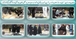 همزمان با اربعین حسینی و هفته دفاع مقدس  آیین تجدید میثاق با شهدا با رعایت پروتکل های بهداشتی در دانشکده برگزار شد . 11