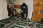 برگزاری مراسم غبار روبی نماز خانه به مناسبت هفته قرآن و عترت 3