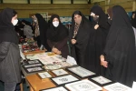 بازدید مشاور وزیر کار و رفاه در امور بانوان و خانواده  از نمایشگاه و بازارچه کارآفرینی دانشکده فنی و حرفه ای تهران ولی عصر(عج) 5