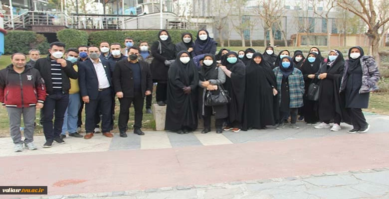 یک روز به یادماندنی برای کارکنان دانشکده فنی و حرفه ای تهران ولی عصر(عج)  در دومین سالگرد شهادت سردار دلها، حاج قاسم سلیمانی و دهه بصیرت و میثاق با ولایت 6