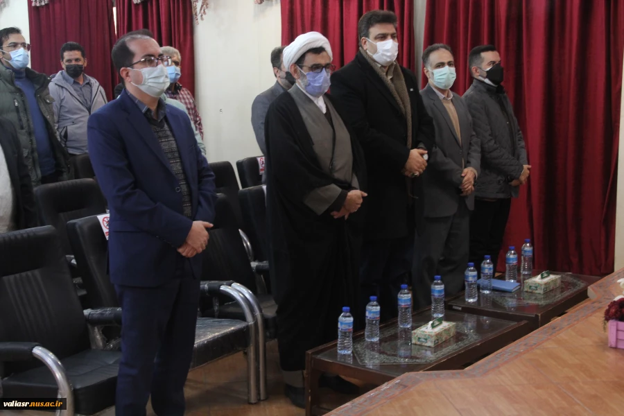 آیین تکریم و معارفه رییس دانشکده ولی عصر (عج) برگزار شد 2