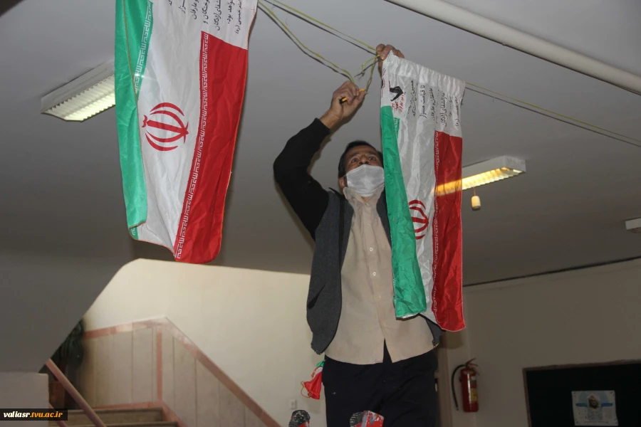 آذین بندی دانشکده در ایام دهه فجرانقلاب 4