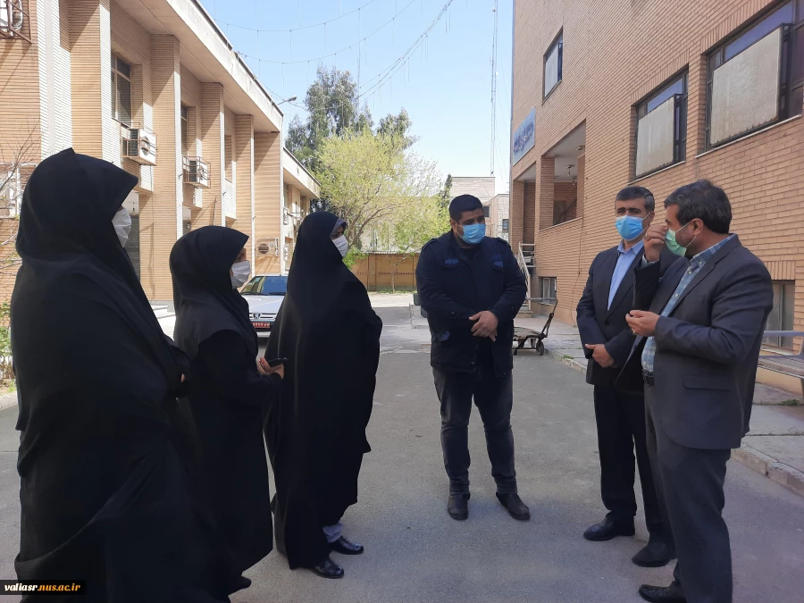 بازدید دکتر شبستانی، مشاور رییس و سرپرست مرکز نظارت، ارزیابی و تضمین کیفیت دانشگاه فنی و حرفه ای در راستای بازگشایی آموزشهای حضوری از دانشکده فنی و حرفه ای ولی عصر (عج) 3