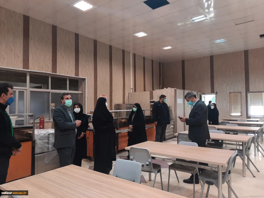 بازدید دکتر شبستانی، مشاور رییس و سرپرست مرکز نظارت، ارزیابی و تضمین کیفیت دانشگاه فنی و حرفه ای در راستای بازگشایی آموزشهای حضوری از دانشکده فنی و حرفه ای ولی عصر (عج) 6