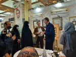 بازدید سرپرست دانشکده از نمایشگاه بین الملی 7
