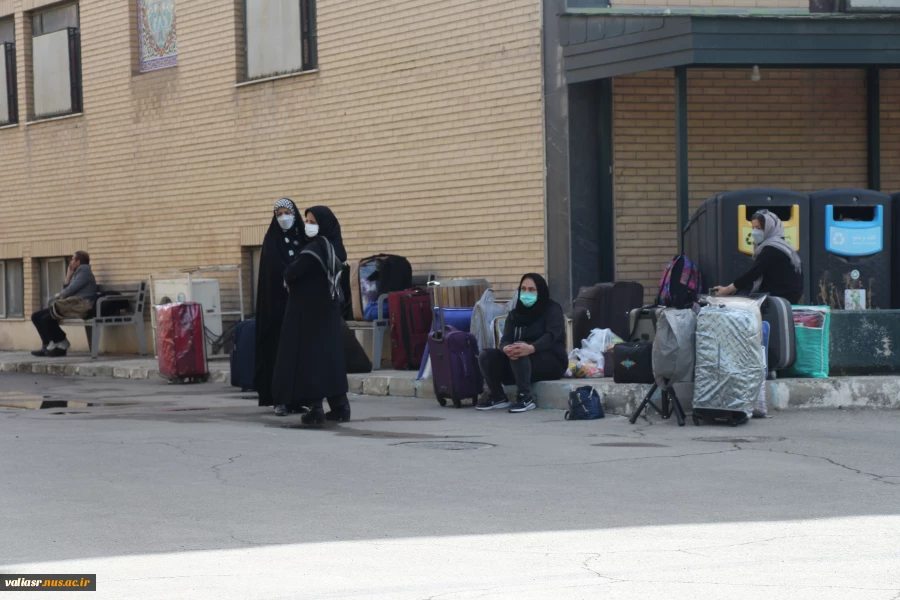 شور و شوق حضور دانشجویان خوابگاهی در دانشکده ولی عصر(عج) 2