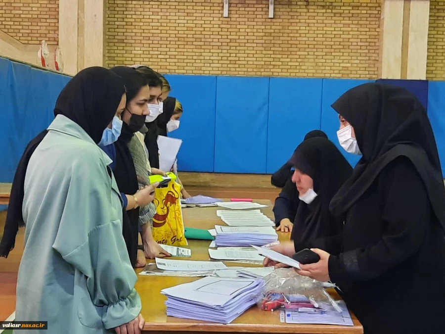 شور و شوق حضور دانشجویان خوابگاهی در دانشکده ولی عصر(عج) 8