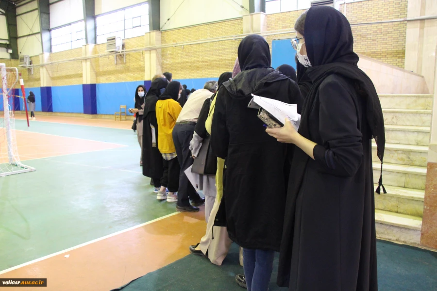 شور و شوق حضور دانشجویان خوابگاهی در دانشکده ولی عصر(عج) 7