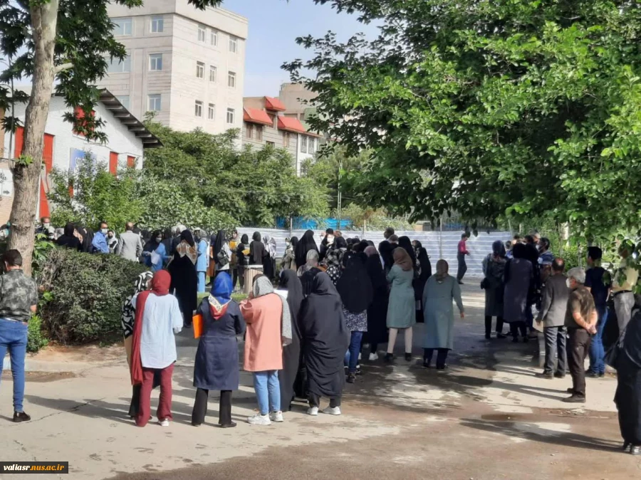 شور و شوق حضور دانشجویان خوابگاهی در دانشکده ولی عصر(عج) 5
