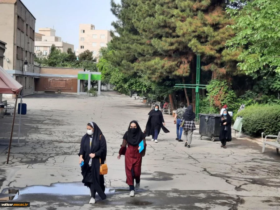 شور و شوق حضور دانشجویان خوابگاهی در دانشکده ولی عصر(عج) 8