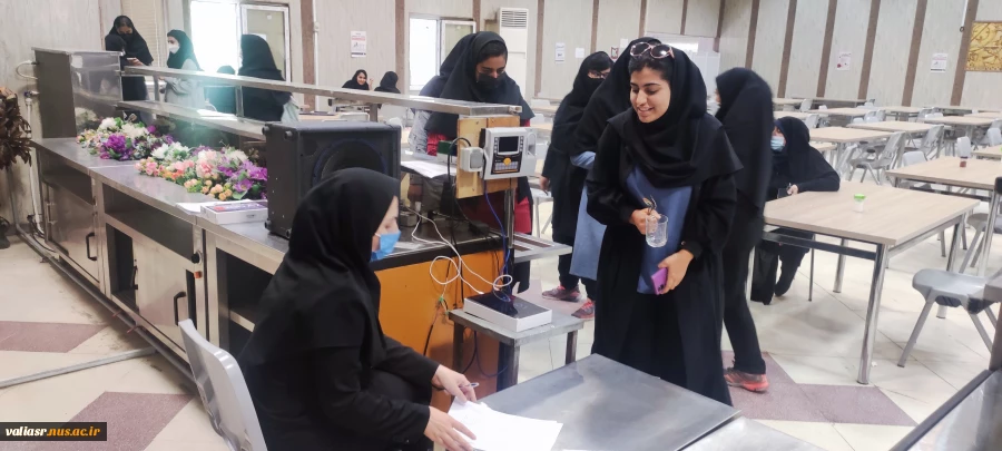 بازگشایی  سلف سرویس دانشکده  فنی و حرفه ای تهران ولی عصر(عج) 12