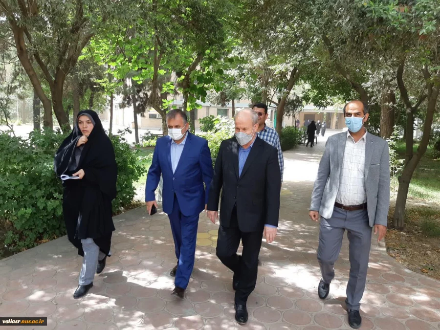 بازدید علی اکبر بسطامی نماینده مردم استان ایلام وعضو کمیسیون اجتماعی در مجلس شورای اسلامی از دانشکده فنی و حرفه ای تهران ولی عصر(عج) 2
