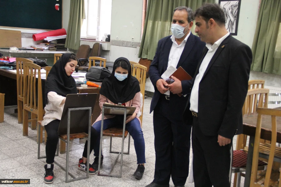 نشست هم‌اندیشی مسئولین دانشکده فنی و حرفه ای تهران ولی عصر(عج) با مسئولین دانشکده فنی و مهندسی امام حسین (ع)دردانشکده ولی عصر(عج)برگزار شد 3