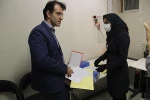 بازدید نماینده دفتر نظارت و ارزیابی دانشگاه فنی و حرفه ای کشور از حوزه برگزاری امتحانات حضوری دانشکده ولی عصر(عج) 10