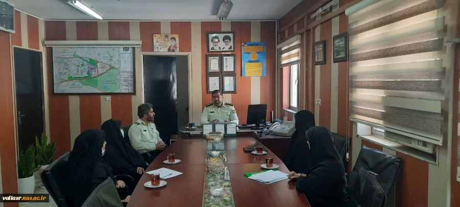 نشستی دوستانه با مسوولین نیروی انتظامی در آستانه بازگشایی دانشکده 4