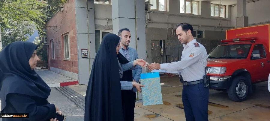 تقدیر از از آتش نشانان پرتلاش محله کیانشهر به مناسبت روز آتش نشان 7