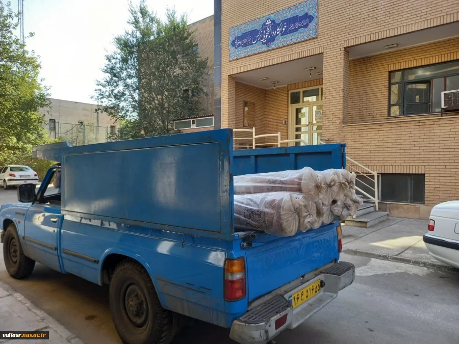 بازدید رییس دانشکده از روند تجهیز خوابگاه 3