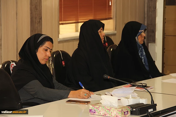 جلسه هماهنگی برنامه های آموزشی سال تحصیلی جدید ۱۴۰۲-۱۴۰۱ در دانشکده ولی عصر(عج) برگزار شد 6