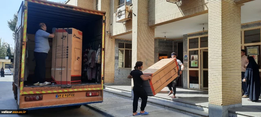 بلوک 2 خوابگاه دانشجویی با کمک خیرین تجهیز شد 8