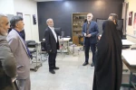 بازدید مسوولین بنیاد فرهنگی حضرت رقیه سلام الله علیها از دانشکده فنی و حرفه ای تهران ولی عصر(عج) 2