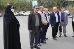 بازدید مسوولین بنیاد فرهنگی حضرت رقیه سلام الله علیها از دانشکده فنی و حرفه ای تهران ولی عصر(عج) 3