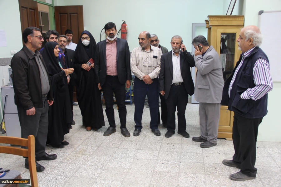 بازدید مسوولین بنیاد فرهنگی حضرت رقیه سلام الله علیها از دانشکده فنی و حرفه ای تهران ولی عصر(عج) 5