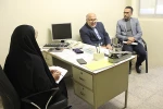 بازدید ناظراعزامی مرکز نظارت، ارزیابی و تضمین کیفیت دانشگاه فنی و حرفه ای  از دانشکده فنی و حرفه ای ولی عصر(عج) 13