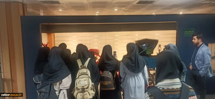 بازدید دانشجویان دانشکده از موزه ملی ورزش ایران  7