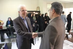 مراسم معارفه سرپرست معاونت آموزش و پژوهش دانشکده ولی عصر(عج)برگزار شد 12