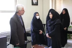 مراسم معارفه سرپرست معاونت آموزش و پژوهش دانشکده ولی عصر(عج)برگزار شد 13