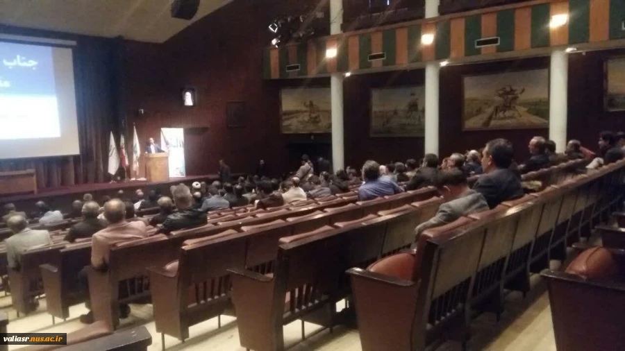 حضور کارکنان بسیجی دانشکده ولی عصر(عج) در همایش مشترک اساتید، بسیج دانشجویی، بسیج کارمندان در دانشگاه تهران 2
