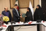 مراسم اکرام و معارفه مسوول کانون بسیج اساتید برگزار شد 2