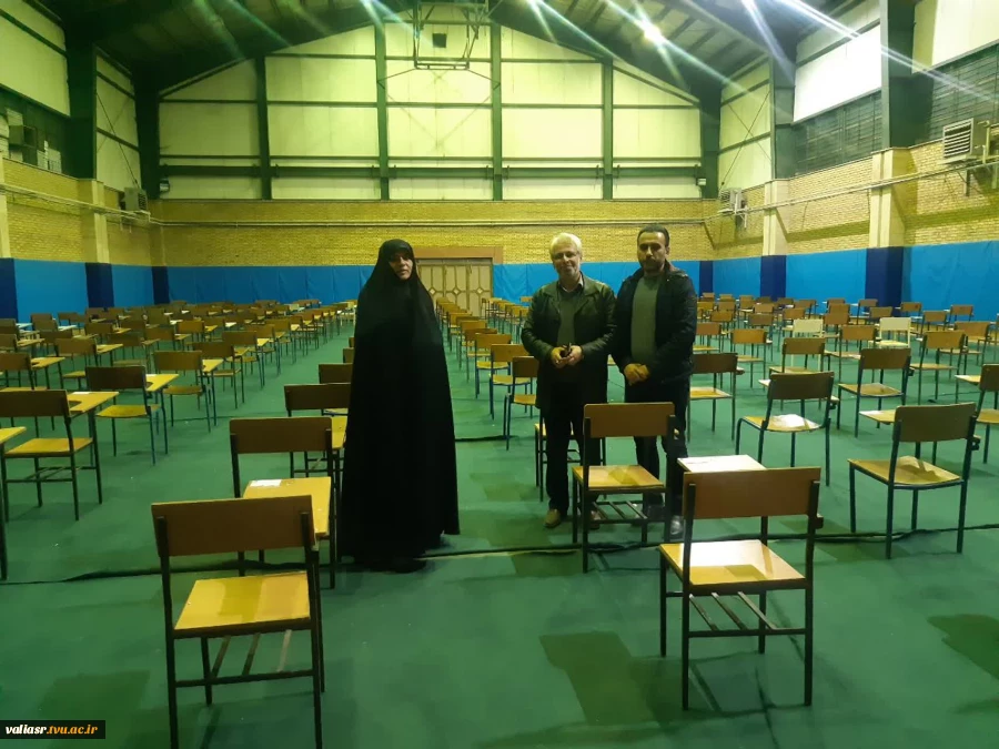 جلسه هماهنگی عوامل برگزاری نوبت اول کنکور 1402 در دانشکده ولی عصر (عج) برگزار شد 5