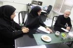 بازدید رییس دانشکده از روند ثبت نام خوابگاه 9