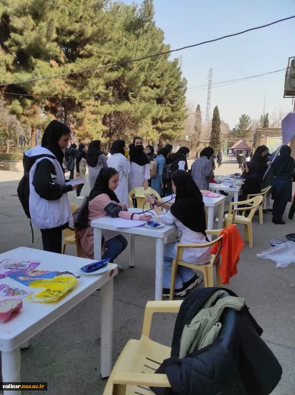 همزمان با هفته جوان ایستگاه سلامت ویژه دانشجویان برگزار شد 5
