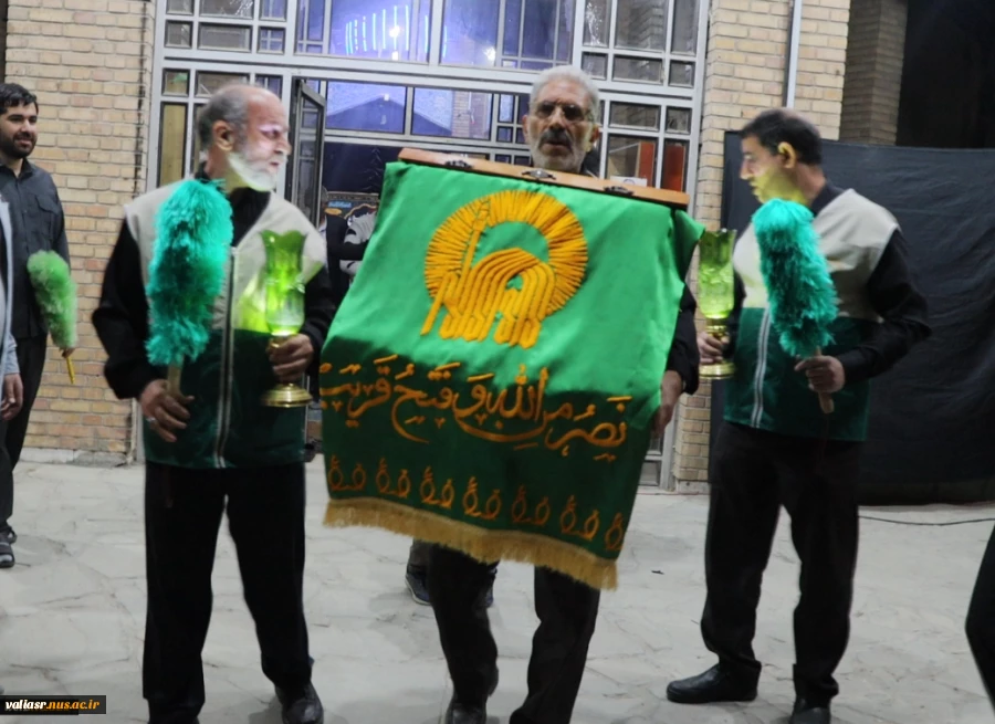 حضور دانشجویان خوابگاهی دانشکده ولی عصر(عج) در مراسم احیای شب نوزدهم ماه مبارک رمضان به میزبانی دانشکده فنی و حرفه ای انقلاب اسلامی تهران 3