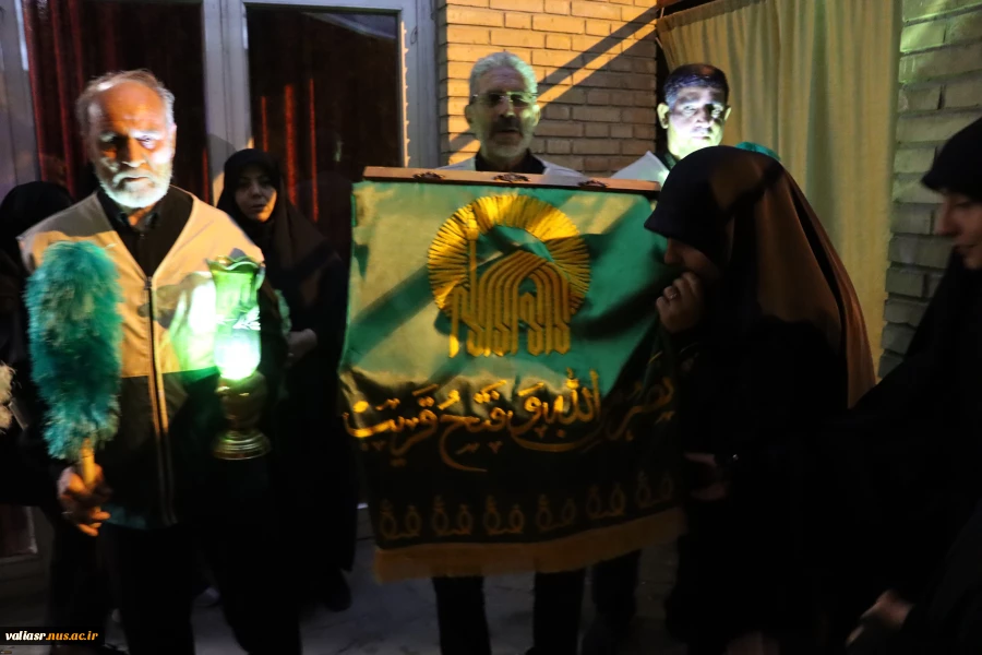 حضور دانشجویان خوابگاهی دانشکده ولی عصر(عج) در مراسم احیای شب نوزدهم ماه مبارک رمضان به میزبانی دانشکده فنی و حرفه ای انقلاب اسلامی تهران 5