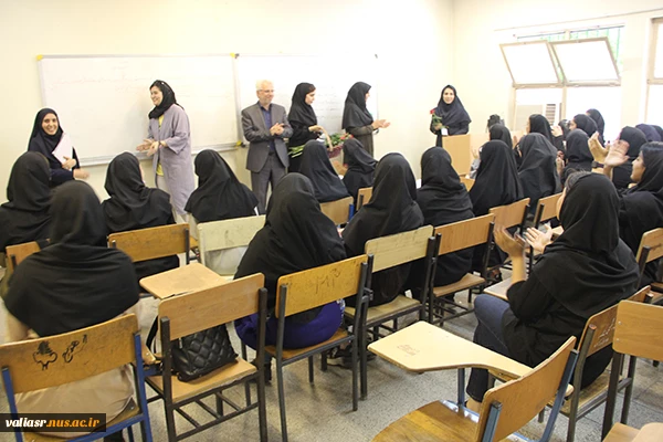 روزی متفاوت در روز بزرگداشت مقام استاد در دانشکده ولی عصر(عج) 7