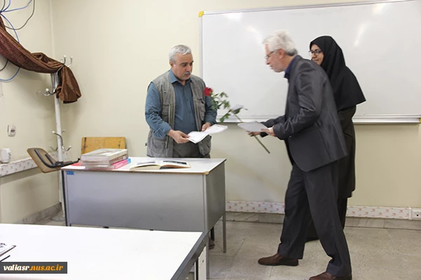 روزی متفاوت در روز بزرگداشت مقام استاد در دانشکده ولی عصر(عج) 14