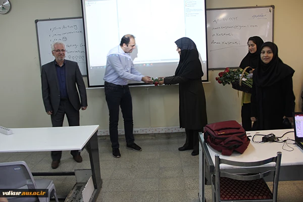 روزی متفاوت در روز بزرگداشت مقام استاد در دانشکده ولی عصر(عج) 17