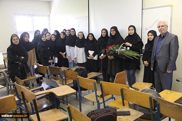 روزی متفاوت در روز بزرگداشت مقام استاد در دانشکده ولی عصر(عج) 20