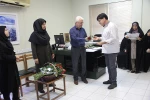 تقدیر ازکارکنان معاونت آموزشی دانشکده بمناسبت  هفته آموزش 8