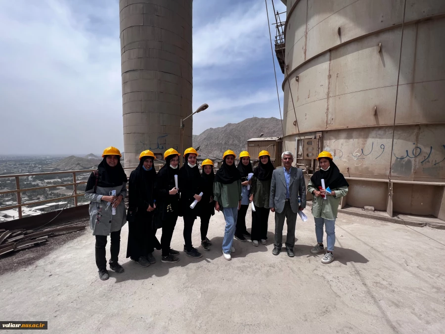 بازدید از کارخانه سیمان تهران 7