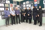 نمایشگاه آثار دانشجویان گروه هنر در دانشکده برگزارشد. 5