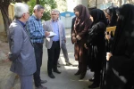 بازدید شهردار منطقه 15 تهران بزرگ از دانشکده ولی عصر(عج) 2